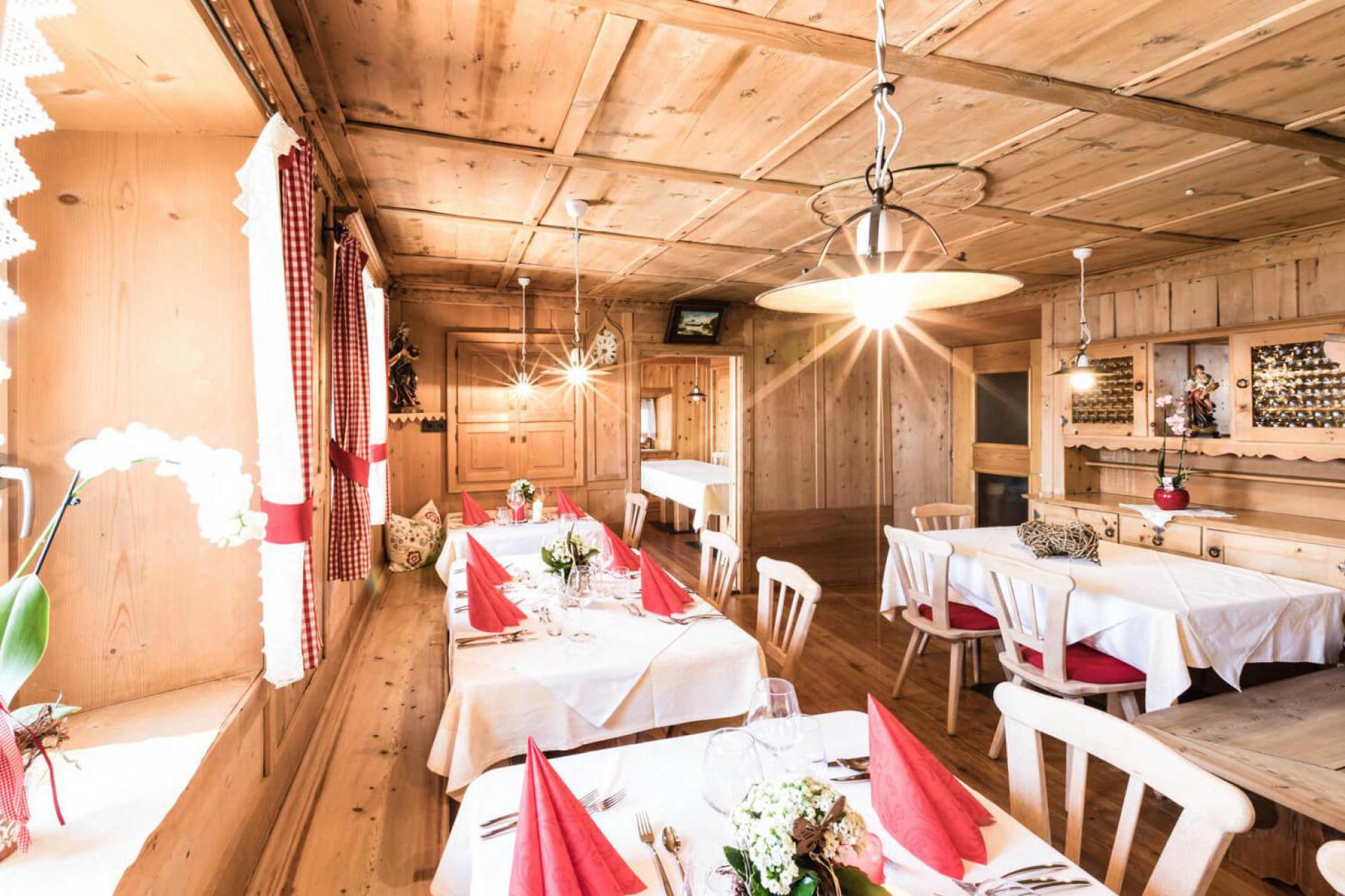 Characteristic B&B farm in the Dolomites