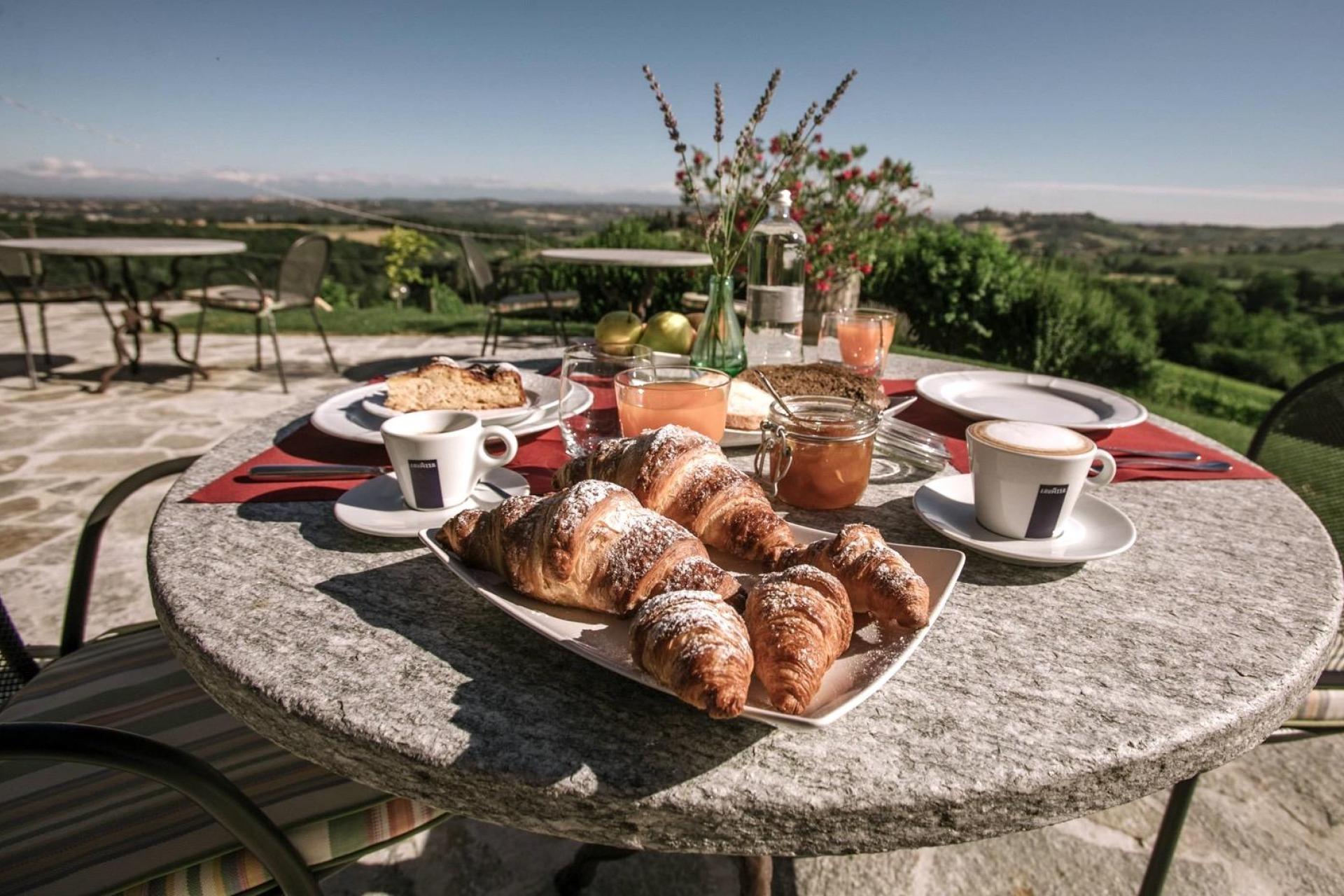 Panoramic B&B surrounded by vineyards