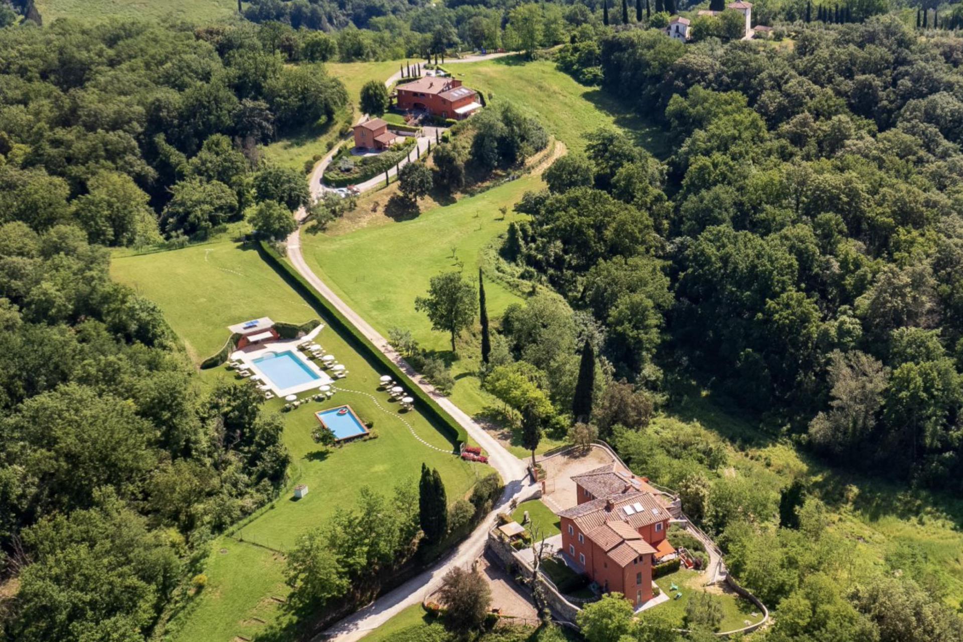 Agriturismo in Tuscany with design interiors