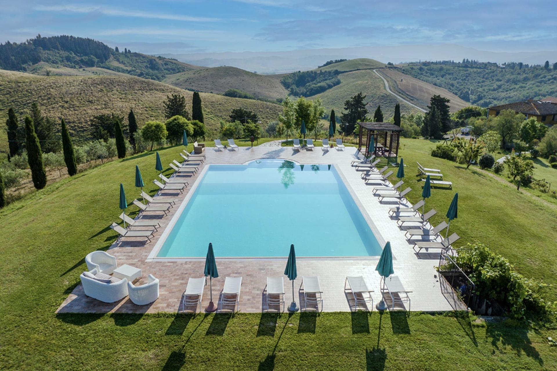Characteristic agriturismo in Volterra